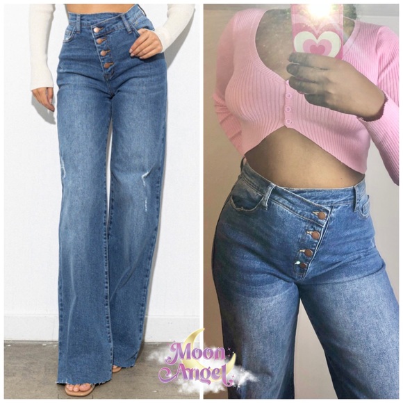 🧵Cordelia Straight Leg Jeans🧵 - Picture 1 of 6